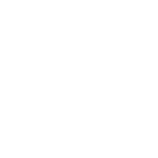 White outline icon of a road sign.